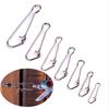 Line Tackle High Quality Safety Pin Fast Clip Lock Barrel Swivel Connector Fishing Hanging Snap