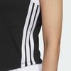 adidas SS25 Удобная облегающая дышащая мягкая приятная для кожи майка-топ для женщин, черные топы JY7621