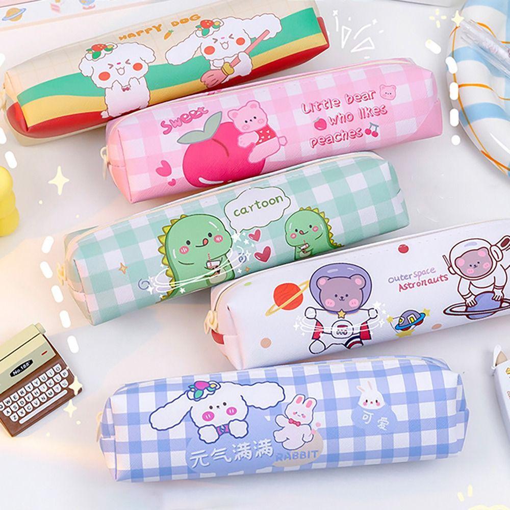 Dirt-proof Pencil Case Waterproof Stationery Bag Multi Functional Pencil Box Gift