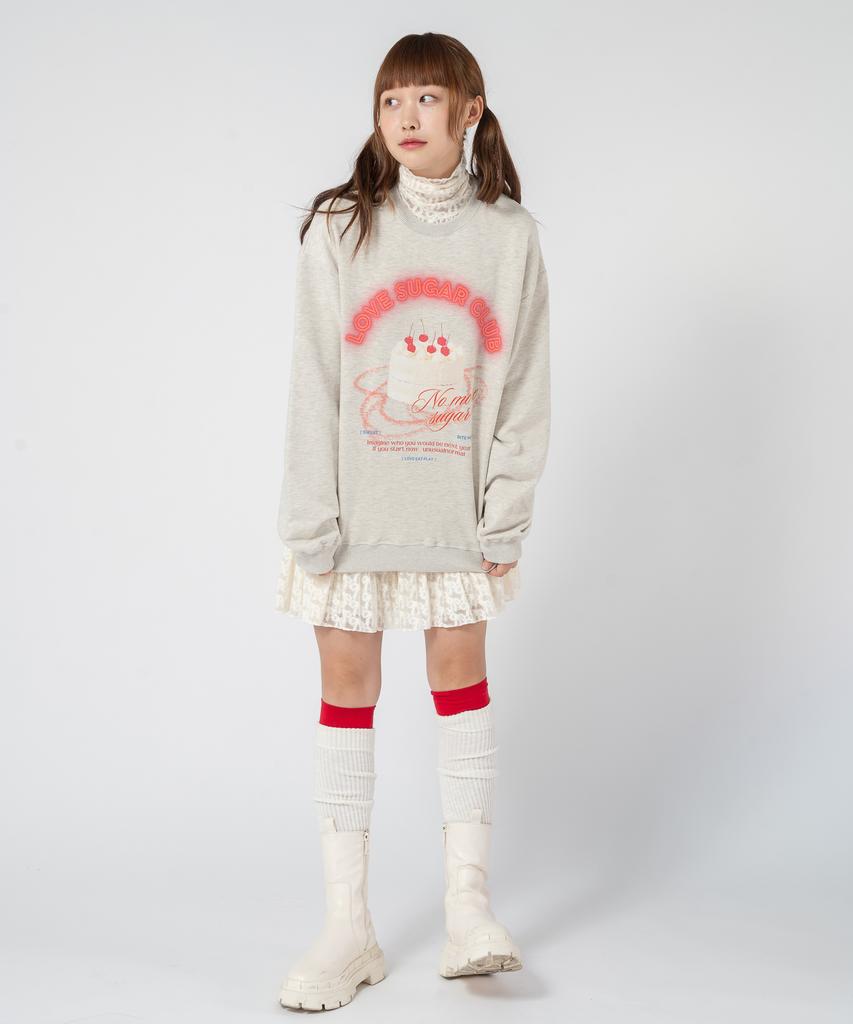 Unusual Normal Zoe Ribbon Mini Skirt_Cream