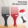 Men Texturizing Comb Easy To Use Lightweight PP Hair Salon Hollow Fork Comb for Daily Life