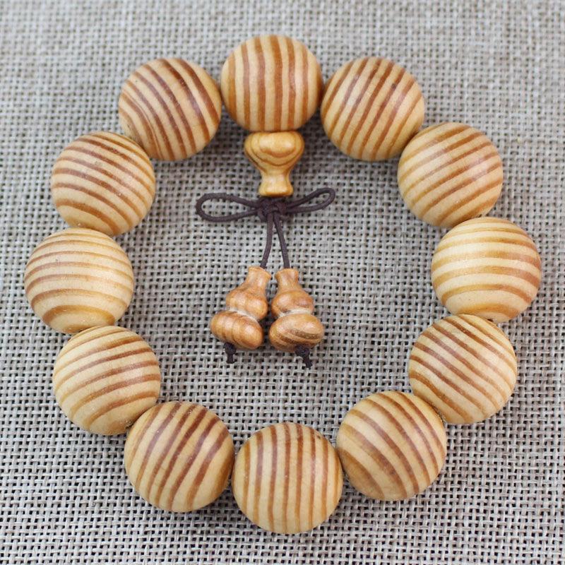 Браслет из дерева «Кровавый императорский дракон» - сосна, 108 бусин, высокая жирность - аксессуар для руки унисекс, преимущества для поклонников.