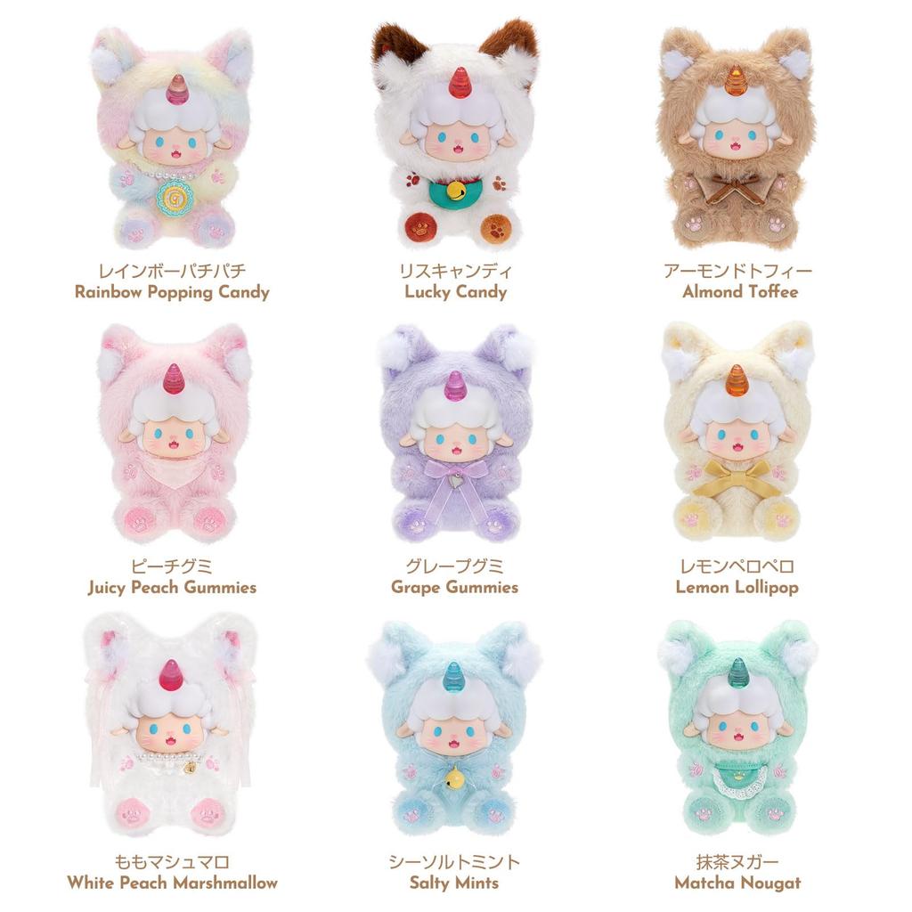 TOP TOY Gyun Gyun Ram Candy House Плюшевая Серия Коробка Гачапон Фигурка Сюрприз Пластиковая Модель Премиальная Игрушка из Мягкого Винила Оригинальный Персонаж Рождественский Подарок