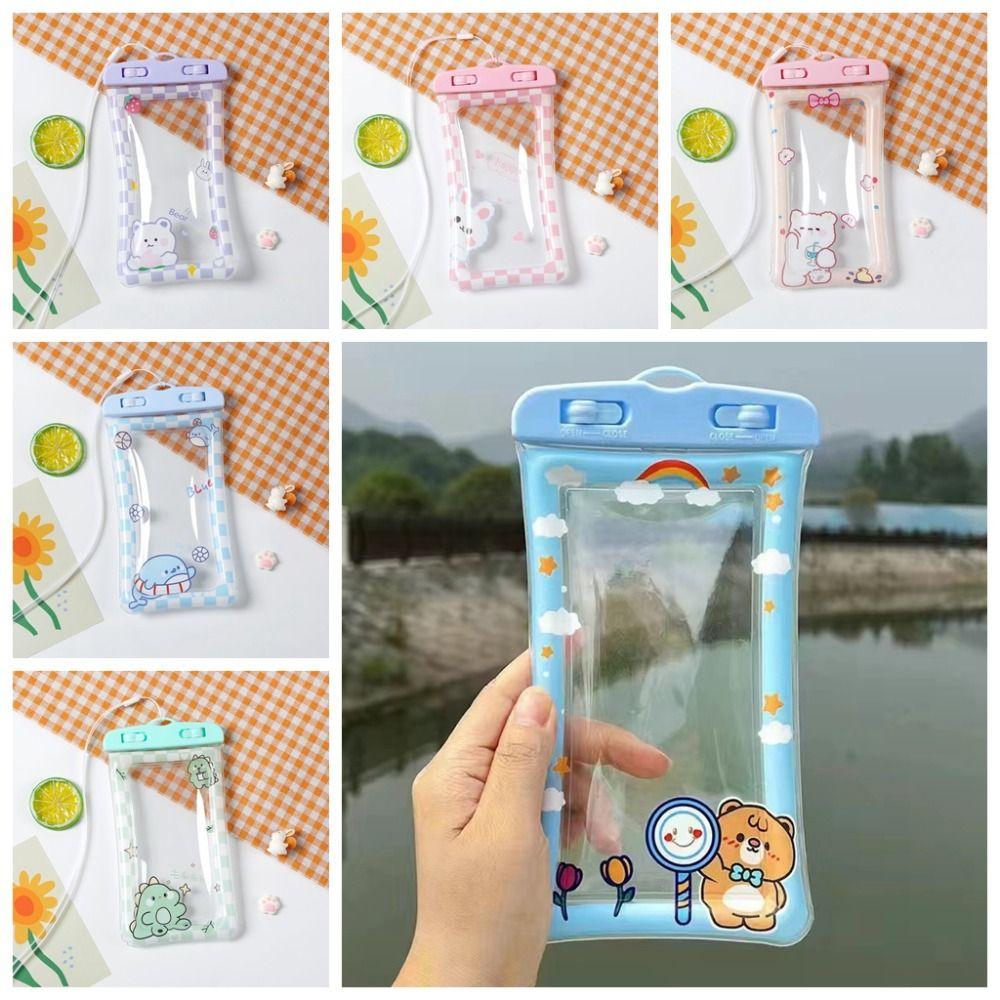 Seal Type Waterproof Phone Pouch Underwater Dry Screen Rainproof Bag Water-sprinkling Festival