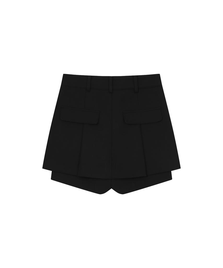 Solteuaenchokollis Брюки-юбка с двумя карманами Черный 4W243V002