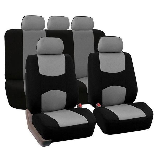 Universal Full Car Seat Covers Set Auto Seat Decoration Rear Front Seat Cover Car Cushion Protector Case Cover Car Interior Accessories