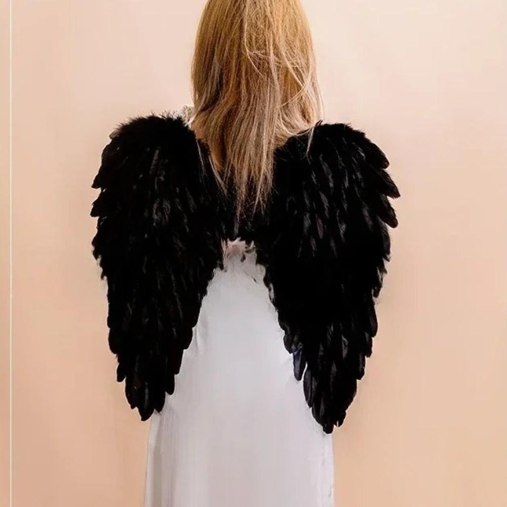 Photo Props Angel Feather Wing Large Halloween Wing Bachelorette Party Accessories