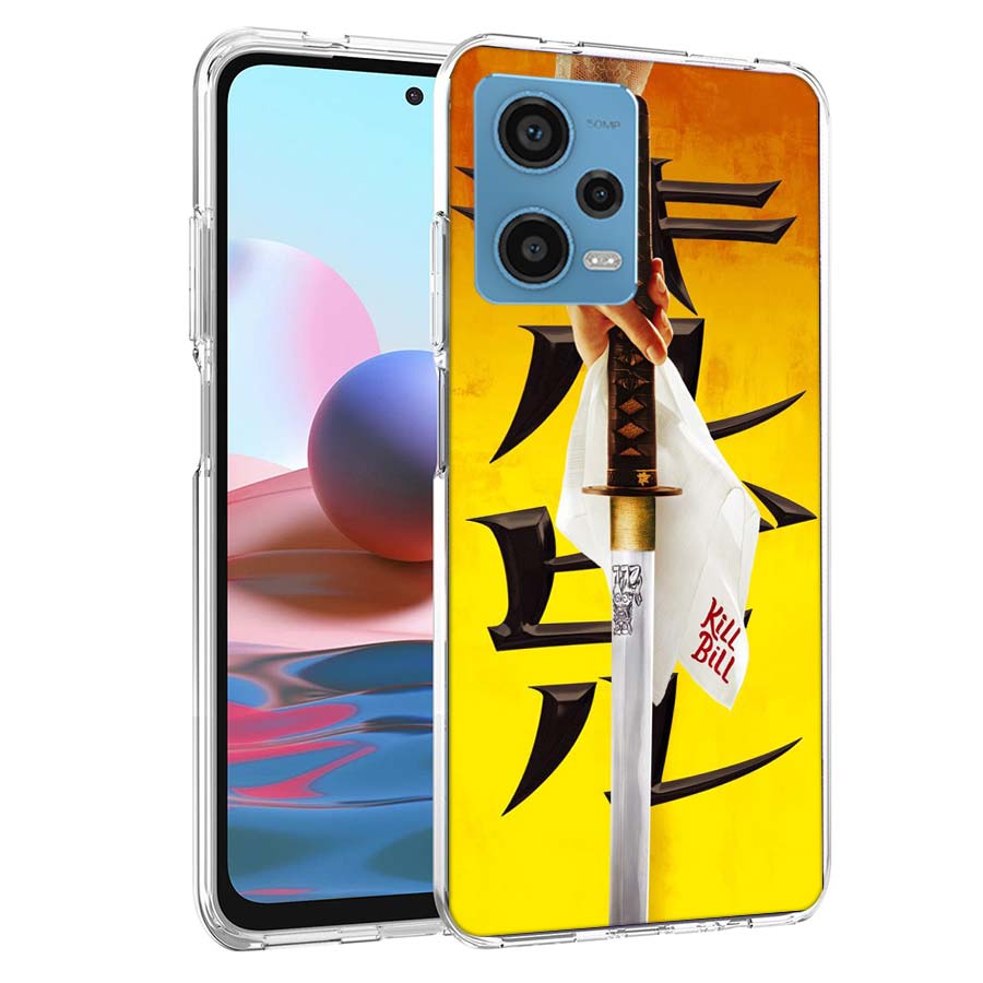 Чехол для телефона Kill Bill для Redmi Note 13 12 14 15 Pro Plus 13R 11 11T 11E 11S 10 Pro 10S 9 9S Чехол Cell Clear TPU Capa Cases Shoc