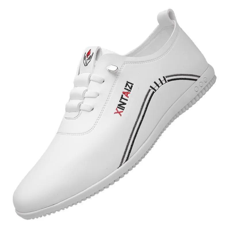 Кожаная обувь мужская весна новая повседневная кожаная обувь деловая нарядная легкая мягкая подошва удобная обувь Doudou для мужчин