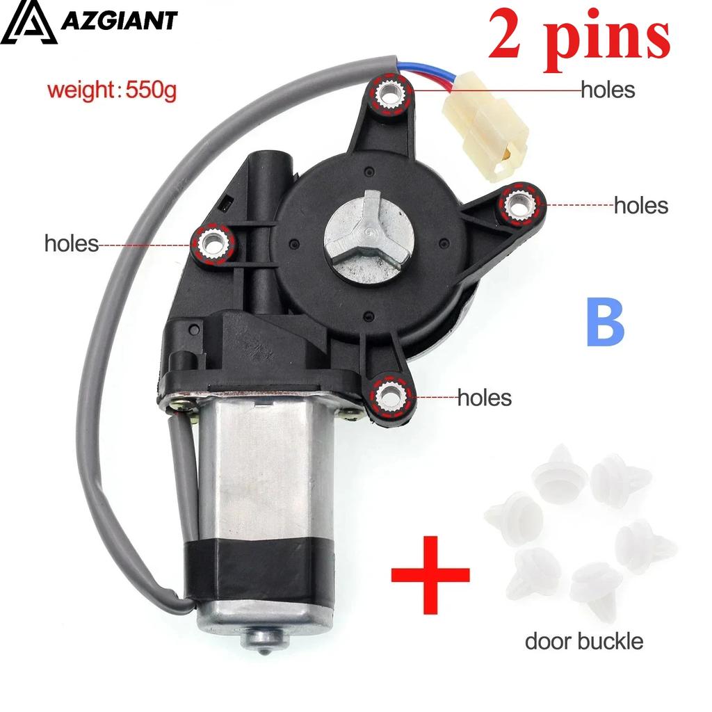 AZGIANT 12V/24V 4-контактный Y-образный мотор стеклоподъемника для электромобиля, мотор стеклоподъемника, регулятор стеклоподъемника, левый/правый для Mitsubishi Lance