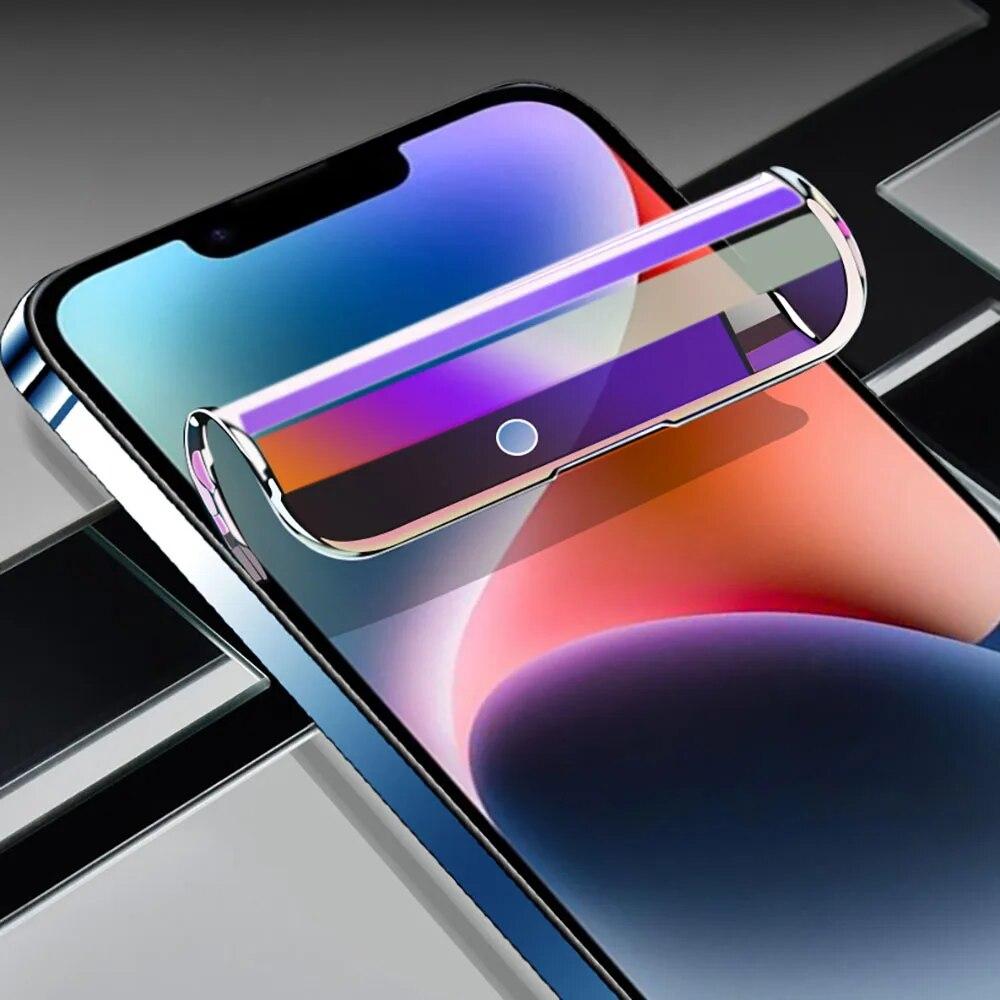Гидрогелевая пленка SFor iphone 11 для iPhone 11 X Xs Xr 8 7 6s 6 S Se 2 3 Se2 Se3 Pro Max Plus 2020 2022 Защитная пленка для экрана