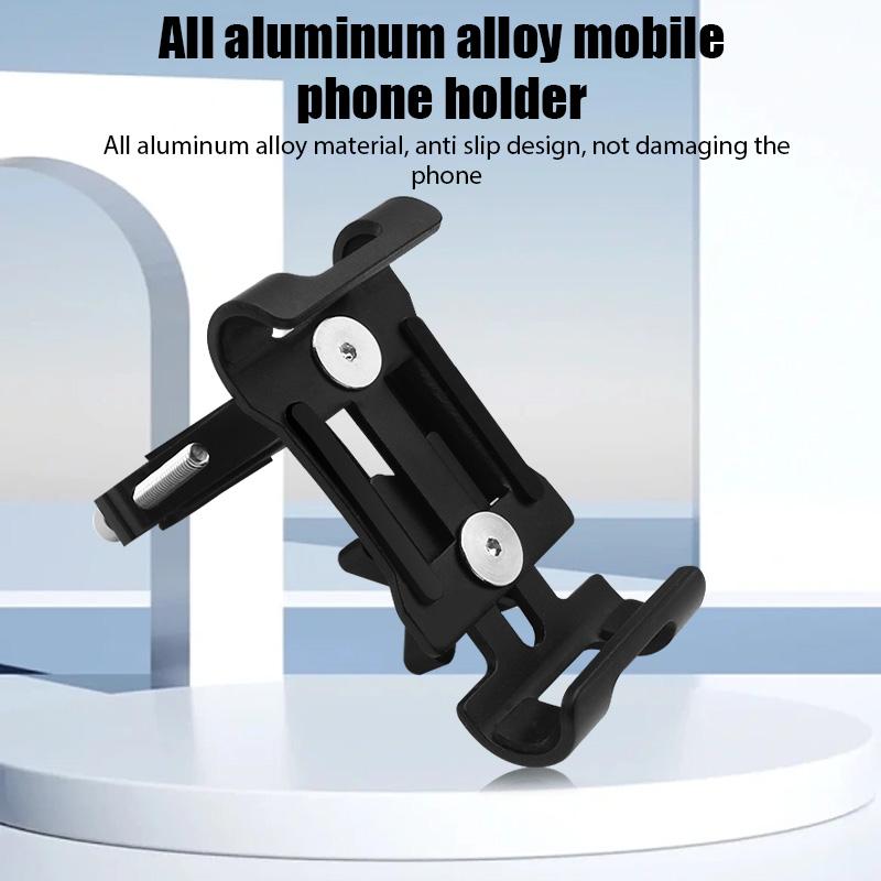 Bicycle Phone Holder Universal Motorcycle Handlebar Clip Stand Mount Bike Bracket Aluminum MTB Road Bike Cycling Phone Clamp