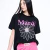 [Mardi mercredi] Футболка Flowermardi Gradation_black Розовый