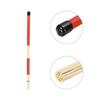 uxcell Bamboo Drumstick Brushes, for Jazz, Acoustic, Rock, and Music Enthusiast Percussion, Red, 1 Pair