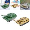 Inertia Tank Toy Kids Driven Rotatable Turret, Simulation Tanks for Children