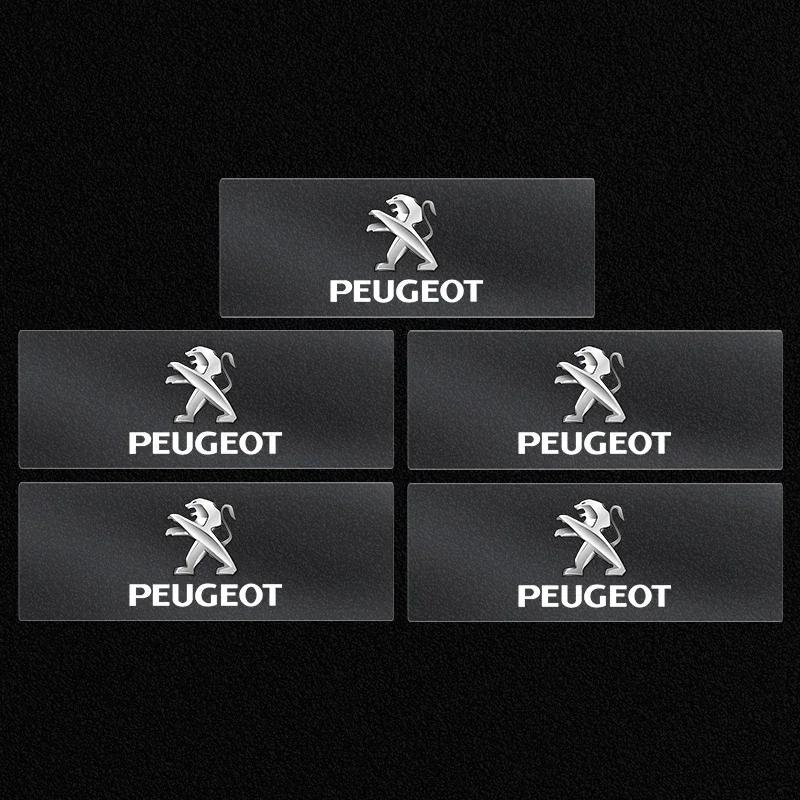 2026 Hot Car Sticker Fashion New Car Styling Interior Sticker Badge Car Decoration Accessories For Peugeot 206 208 306 307 308 4