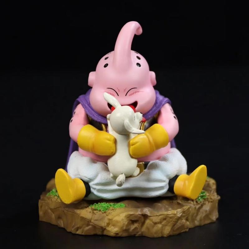 9cm Anime Drogan Boll Z Figure Majin Buu Action Figure Lick The Dog Buu Figurine Pvc Collectible Model Toy Gifts