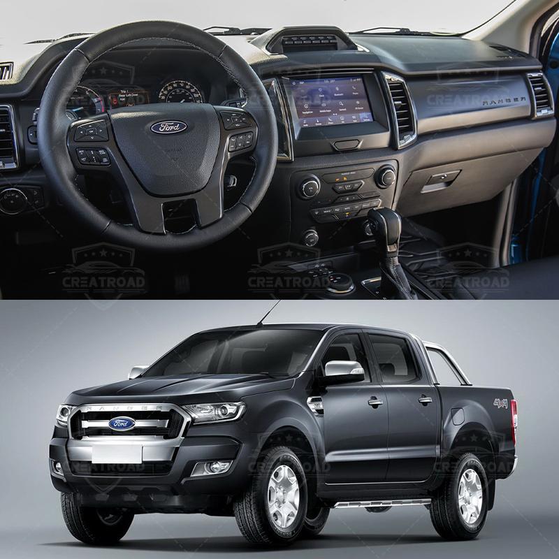 Автомобильные коврики для пола для Ford Ranger 2015 2016 2017 2018 автомобильный ковер-покрытие аксессуары для интерьера