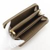 Louis Vuitton Zippy Wallet Purse M81511 Monogram Coussin Taupe Beige Lambskin Women Used