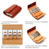 AGILITY Affa Coin Catcher Wallet Coin Purse Cowhide Trifold Wallet Folding Wallet Compact Genuine Leather Made In Japan "Bank" Men's Women's
