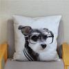 Наволочка для домашней спальни с милым принтом шнауцера, декор для подушки