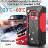 8000mAh Car Jump Starter Portable Power Bank Car Battery Booster 12V Car Starting Device for Petrol Diesel 6.0L/4.0L