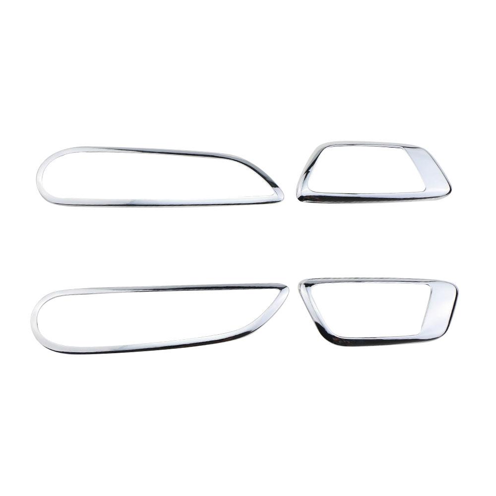 4 шт. Накладка на чашу ручки внутренней двери автомобиля для Ford Fiesta MK7 2009-2014 для Ford Ecosport 2013-2025 Аксессуары