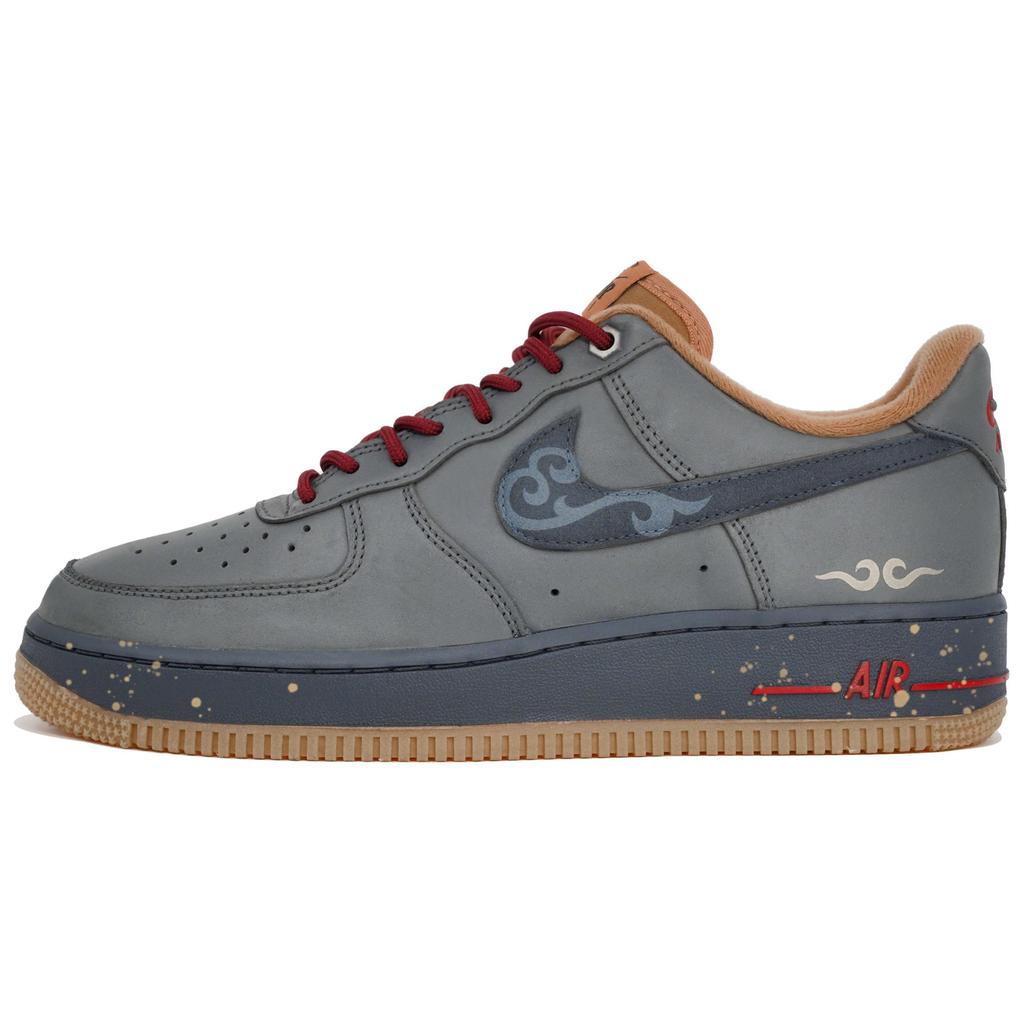 Nike Air Force 1 Low 07 LV8 'Пшеница/Лён' Мультицветок, Скайуокер, Сумка для покупок Низкие кроссовки для скейтборда Унисекс Серый CJ9179-200(Team113-S-BOX)