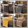Одеяло Sherpa Throw для дивана - Уютное одеяло для кровати, Мягкие пушистые одеяла, Флисовое толстое теплое одеяло для зимы