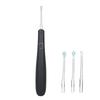 Portable Ear Cleaner with LED Light Illuminating Ear Wax Remover Ear Cleaning Tool Earpicks with 4 Replaceable Tips for
