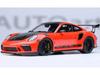 АВТОарт 118 Porsche 911 (991,2) GT3 RS Пакет Weissach (ОранжевыйЧерный) Готовая модель 78177