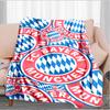 Munich FC Crest Printed Throws Blanket Soft Flannel Blankets for Couch Bed Gifts for Men Women Picnic blanket Christmas gifts