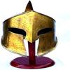 Brown Antique Medieval Greek Spartan Armor Helmet 300 Rise of Empire Movie Helmet LARP Roman