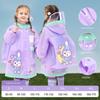 Girls' First Grade School Special Baby Kids Raincoat