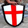 Red Cross Shield  18G Battle Armor Shield Red