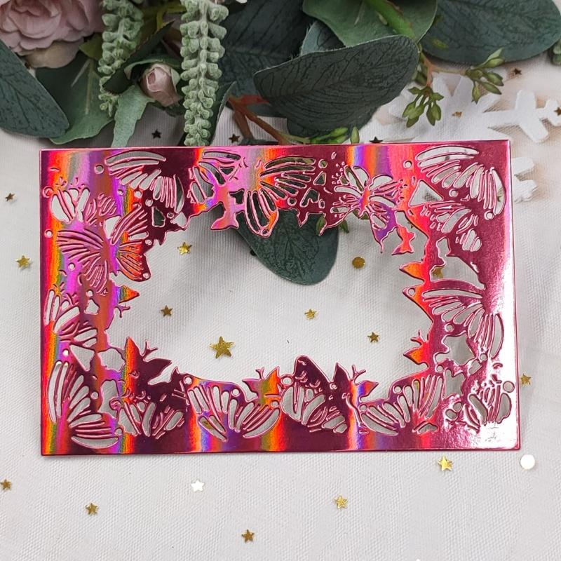 Рамка для приглашения Металлические штампы DIY Craft Углеродистая сталь Шаблон для тиснения Металлические трафареты Скрапбукинг для вырезки карт