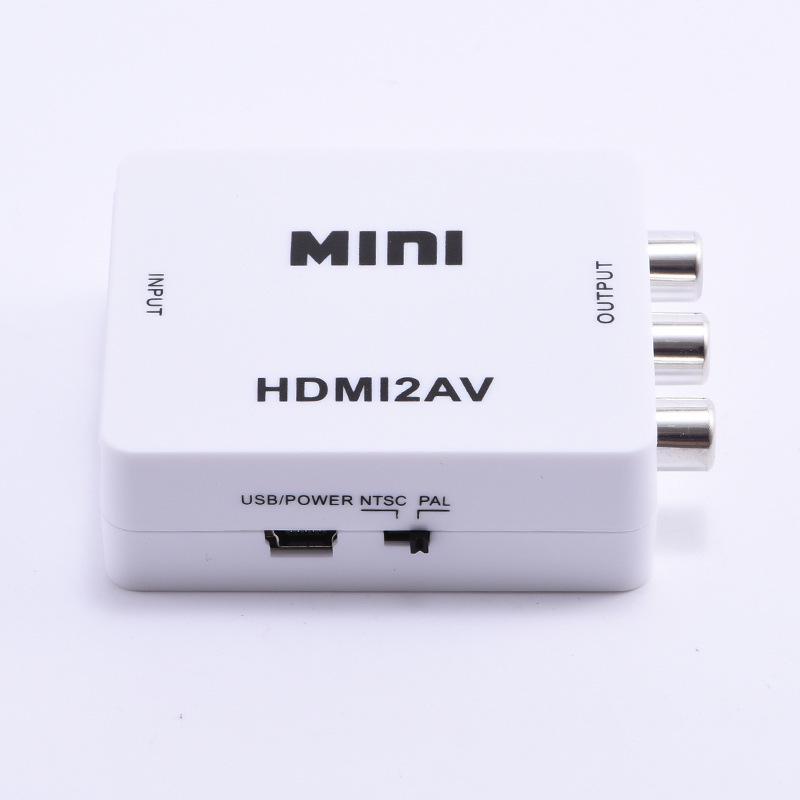 Конвертер HDMI в AV HDMI2AV с HDMI в RCA и коммутатором HDMI 1080P