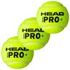 Head Pro+ Padel Ball (Pack of 3)