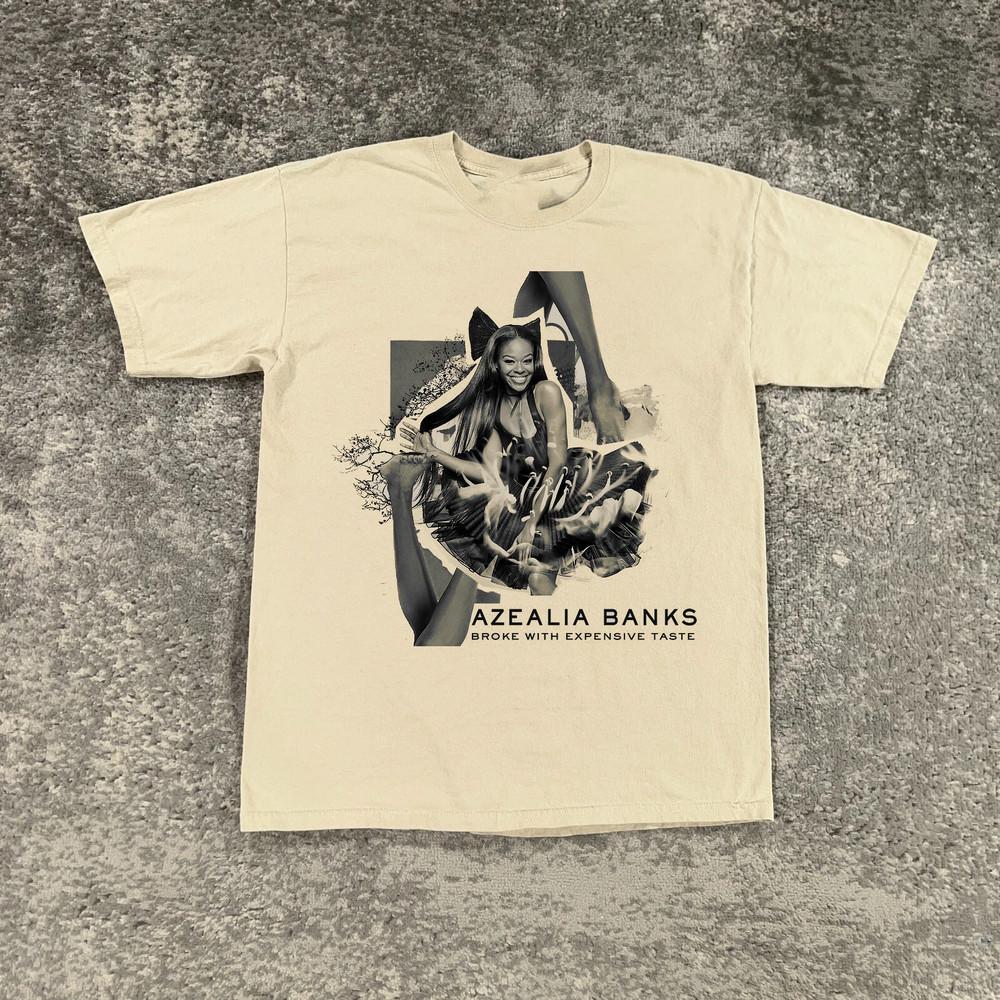 Azealia Banks Broke With Expensive Taste Cotton Shirt Beige FN1356 Unisex T-Shirt