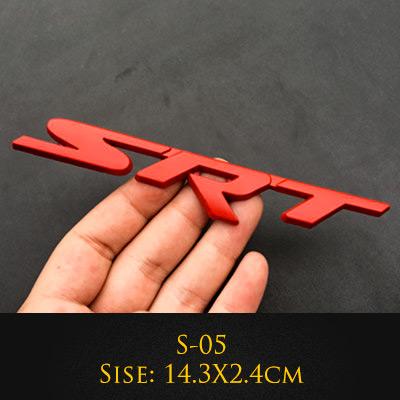 Металлические 3D наклейки на задний багажник автомобиля для Charger Srt, значок-эмблема Sxt, Challenger, Durango, Viper, Caliber, декорация значка-эмблемы на решетку