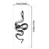 1Pc Snake Temporary Tattoo Sticker, Long-lasting and Waterproof, Realistic Fake Tattoos for Man and Women, For Arm, Leg.