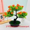 Pine Greeting The Guests Orange Simulated Fruit Potted Office Decoration Desk