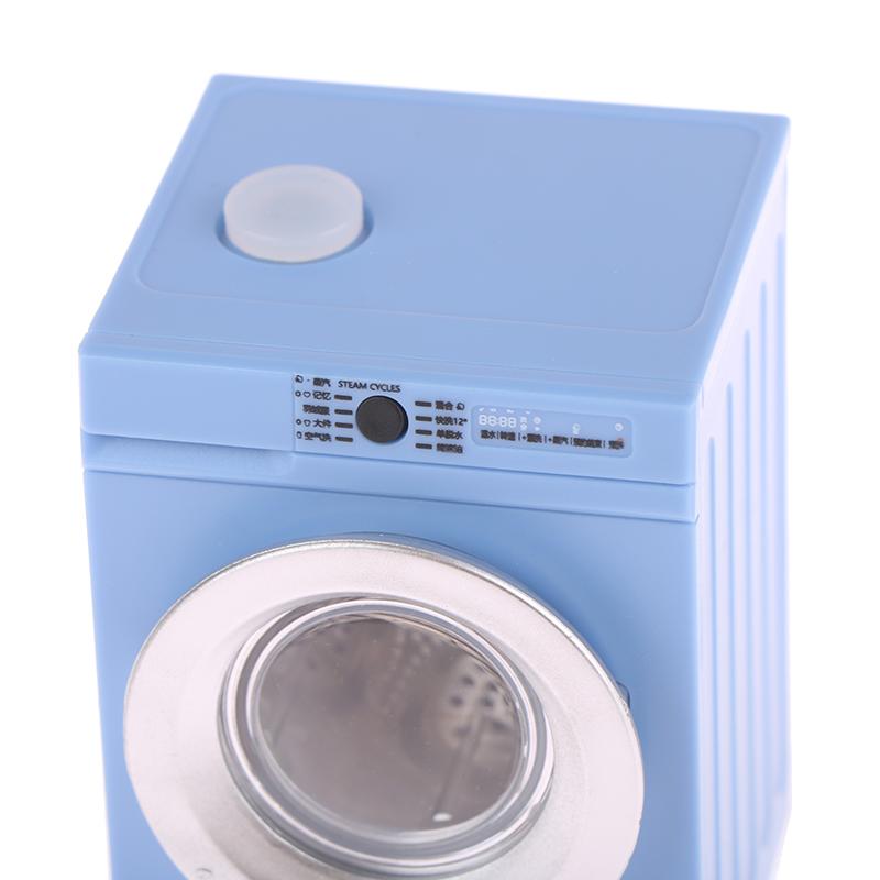 Миниатюрная стиральная машина для кукольного домика, модель стиральной машины для кукольного домика, декоративная игрушка