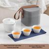 ZISIZ Элегантный керамический набор для чая с быстрой чашкой