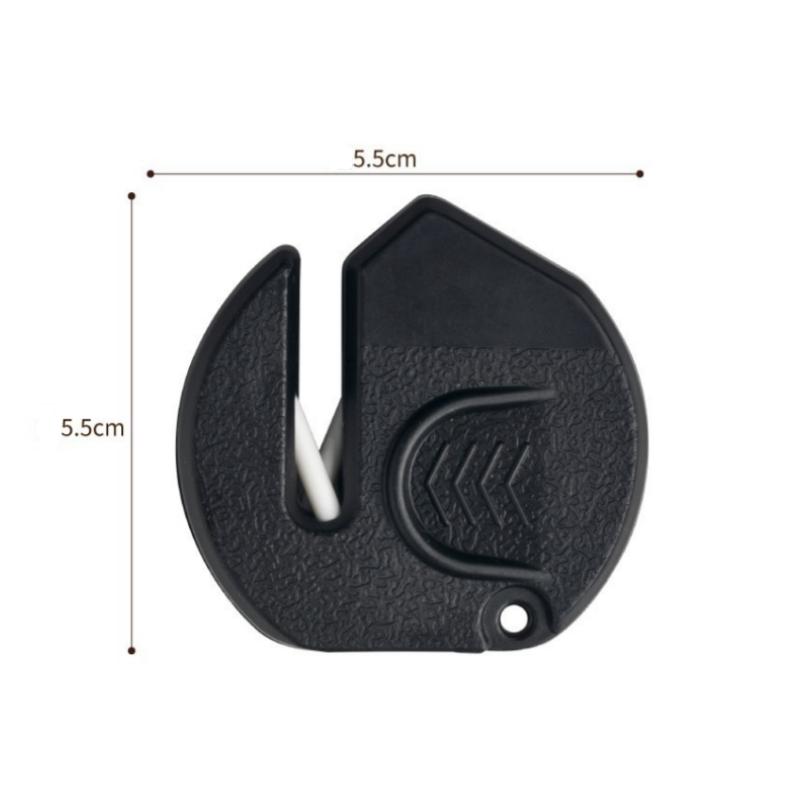 Портативная мини-точилка для кухонных ножей, аксессуары для походных кухонных ножей, точилка для ножей, камень