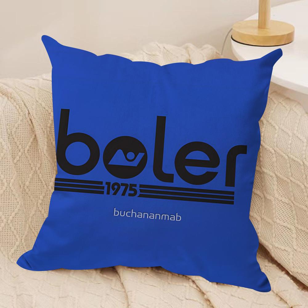 Модный бренд B-Boler Наволочка для подушки Мягкая плюшевая ткань Двусторонняя печать Наволочка для диванной подушки для всех сезонов Домашний декор Подарок
