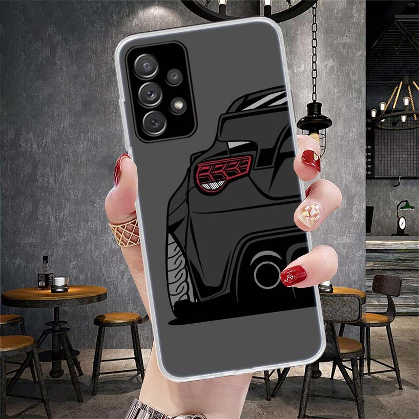 Япония JDM Спортивные Автомобили Комикс Мягкий Чехол Для Телефона Для Samsung Galaxy A12 A22 A32 A52 A72 A02S A51 A50S A71 A70 A31 A20S Note 20 Ultra
