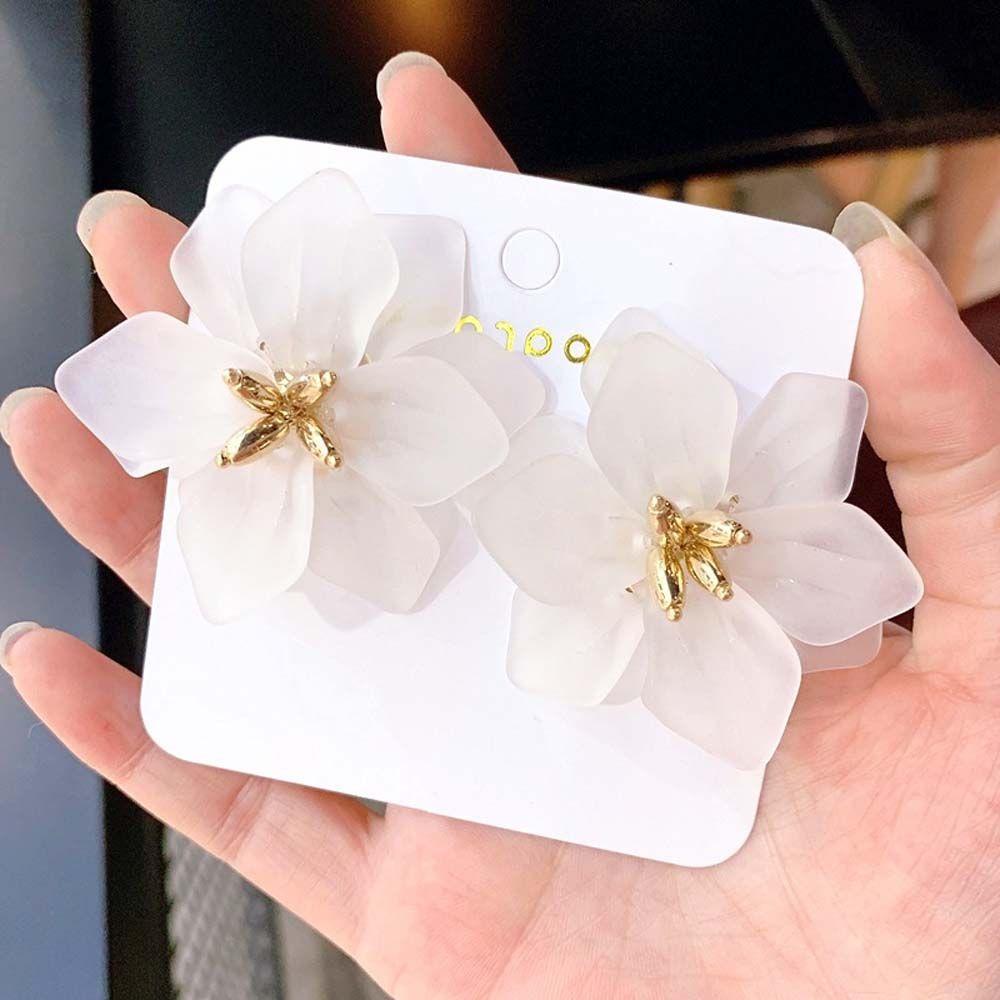 Shape Fashion Acrylic Resin Gifts For Women Girls Drop Earrings Studs Earrings Jewelry Accessories