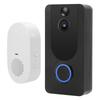 Умный дверной звонок Видео WiFi Беспроводной домофон Ночное видение Обнаружение движения Домашняя безопасность 1080P