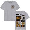 Rapper Milo J La Vida Era Mas Corta Album TShirt Unisex Hip Hop Cotton Short Sleeve TShirt Streetwear Women And Men Tshirts